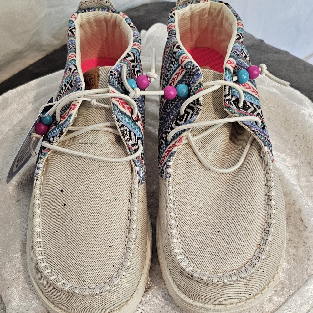 *NWT* Hey Dude "Wendy" Mid Boho Women's Sneakers - Picture 6 of 11